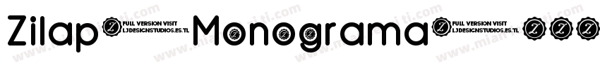 Zilap Monograma字体转换
